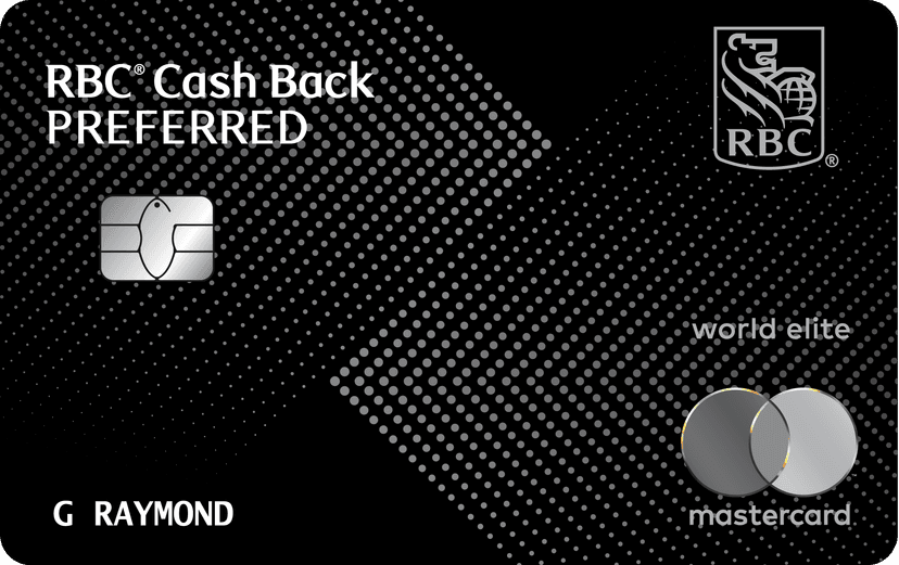 RBC Cash Back Preferred World Elite Mastercard