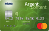 Carte de crédit Mastercardᴹᴰ Platine PlusᴹᴰArgent Content MBNA